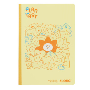 Vở Caro (6 x 6) mm may dán gáy Plantasy B5 120 trang 100/76; MS: 221