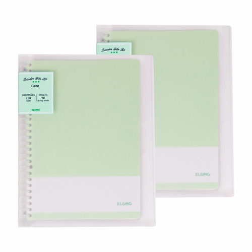 Sổ Caro (6 x 6) mm nét đứt kẹp còng nhựa B5 50 tờ 100/76; MS: 528