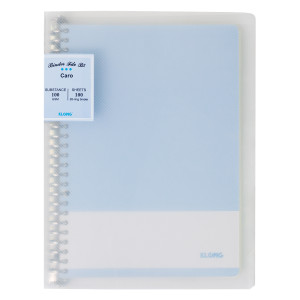 Sổ Caro (6 x 6) mm nét đứt kẹp còng sắt B5 100 tờ 100/76; MS: 530