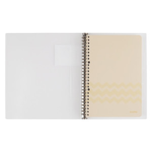 Sổ Caro kẹp còng sắt B5 80 tờ (160 trang) 120/76; MS: 550