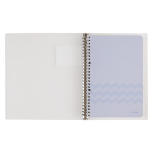 Sổ Caro kẹp còng sắt B5 80 tờ (160 trang) 120/76; MS: 550