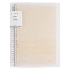 Sổ Caro kẹp còng sắt B5 80 tờ (160 trang) 120/76; MS: 550
