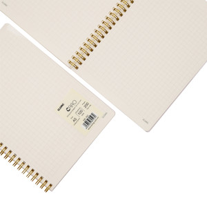 Sổ Dash Caro (6 x 6) mm lò xo kép bìa nhựa 2 mặt A5 200 trang 100/76; MS: 593