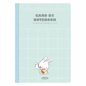 Vở Dash Caro (7 x 7) mm may dán gáy B5 200 trang 100/76; MS: 854