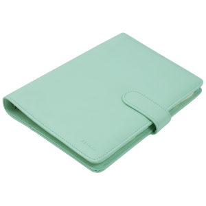 Sổ Caro kẹp còng da PU A5 100 trang 120/76; MS: 992