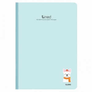 Sổ kẻ ngang may dán gáy A4 120 trang 100/76; MS: 847