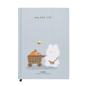 Sổ bìa cứng Dash Caro (6 x 6) mm My Pet Life A5 160 trang 120/76 ; MS: 657