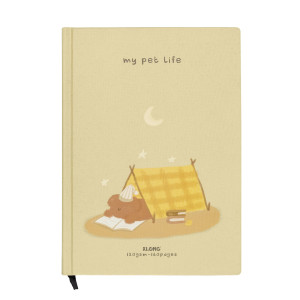 Sổ kẻ ngang InviDot Line bìa cứng My Pet Life A5 160 trang 120/76; MS: 658 