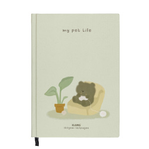 Sổ kẻ ngang InviDot Line bìa cứng My Pet Life A5 160 trang 120/76; MS: 658 