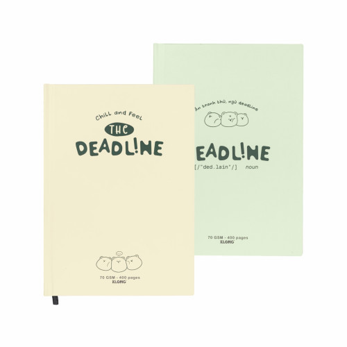 Sổ bìa cứng kẻ ngang InviDot Line Composition Book B5 400 trang 70/76; MS: 661