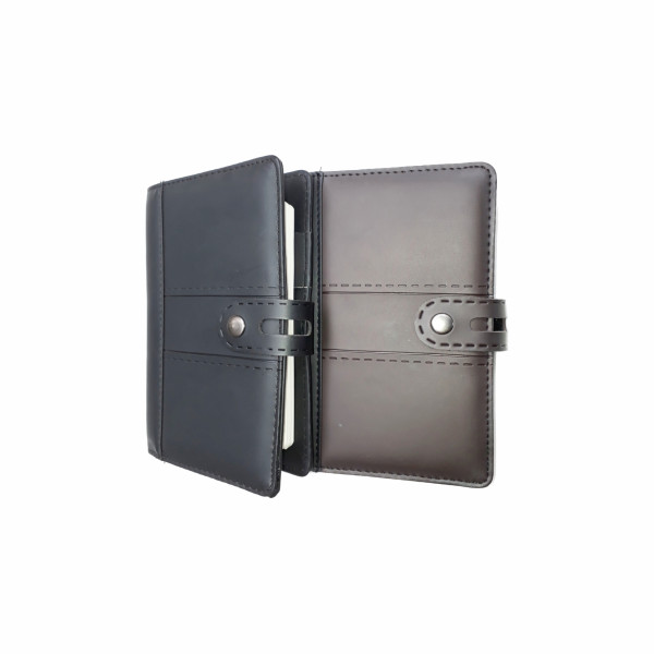 Số kẻ ngang bìa giả da cao cấp kẹp còng A6 240 trang 70/76; MS: 357