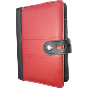 Số kẻ ngang bìa giả da cao cấp kẹp còng A6 240 trang 70/76; MS: 357