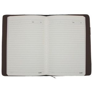 Sổ kẻ ngang bìa giả da Bureau A5 300 trang 70/76; MS: 359