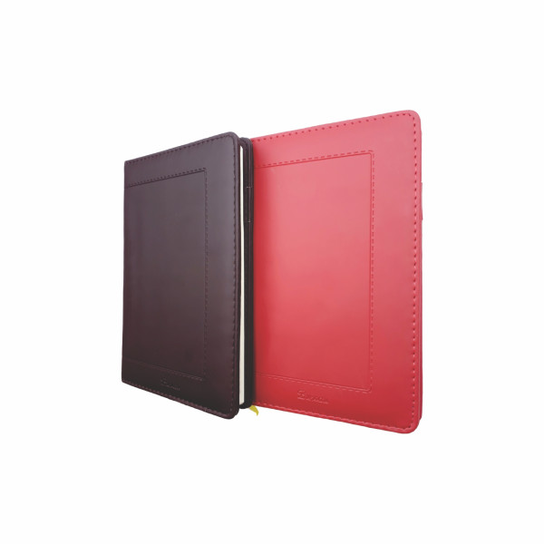 Sổ kẻ ngang bìa giả da Bureau A5 300 trang 70/76; MS: 359