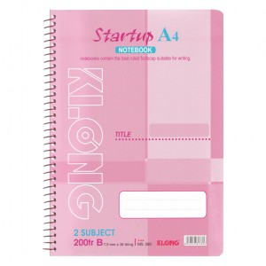 Sổ kẻ ngang lò xo đơn Startup A4 200 trang 58/92; MS: 380