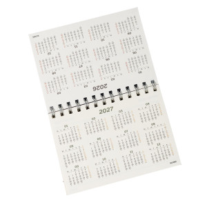 Sổ kế hoạch lò xo kép Standing Planner B6 160 trang 100/76; MS: 945