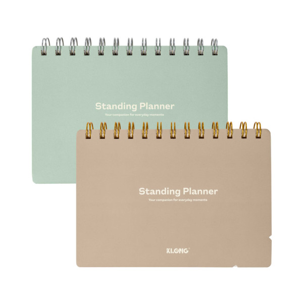 Sổ kế hoạch lò xo kép Standing Planner B6 160 trang 100/76; MS: 945