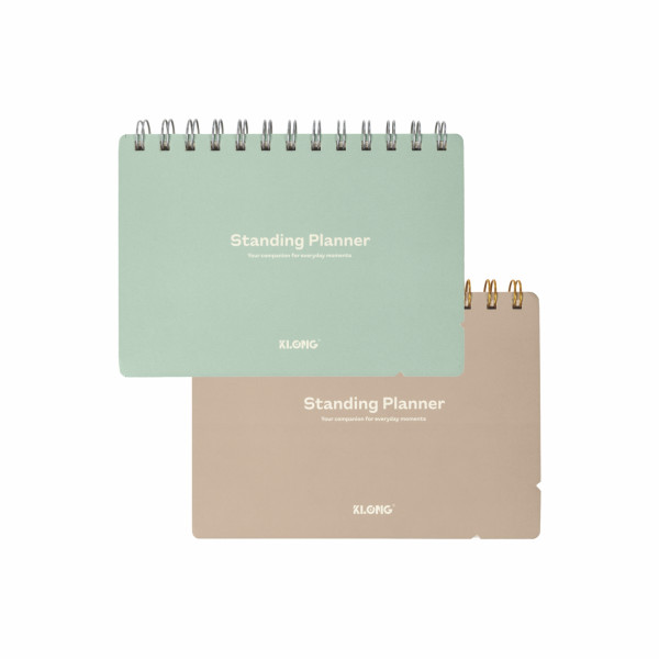 Sổ kế hoạch lò xo kép Standing Planner B6 160 trang 100/76; MS: 945