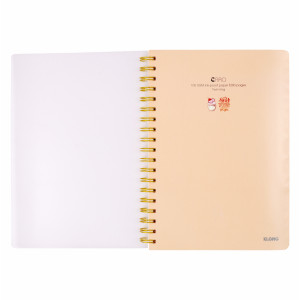 Sổ Caro lò xo kép bìa nhựa 2 mặt B5 200 trang 100/76; MS: 576