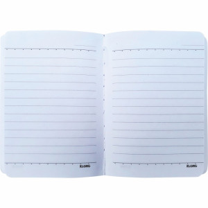 Sổ kẻ ngang may dán gáy Composition Book A7 200 trang 58/92; MS 303