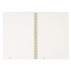 Sổ Dot Grid lò xo kép  bìa nhựa 2 mặt B5 80 trang 100/76; MS: 577