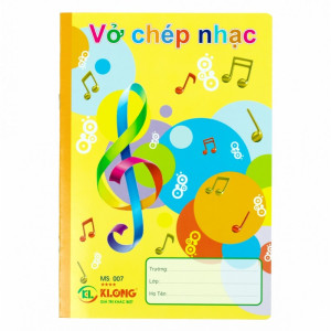 Vở chép nhạc B5¯ 36 trang 70/92; MS: 007