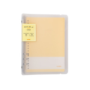 Sổ kẻ ngang nét đứt kẹp còng sắt A5 100 tờ 100/76; MS: 517