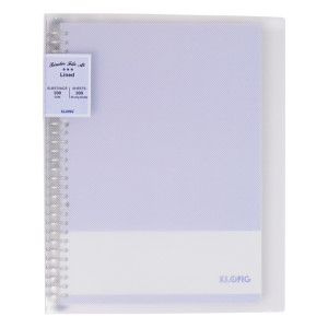 Sổ kẻ ngang nét đứt kẹp còng sắt A4 100 tờ 100/76; MS: 523