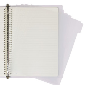 Sổ kẻ ngang nét đứt kẹp còng sắt A4 100 tờ 100/76; MS: 523