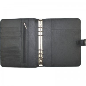 Sổ kế hoạch giả da kẹp còng Kelvin Planner A5 200 trang 70/76; MS: 662
