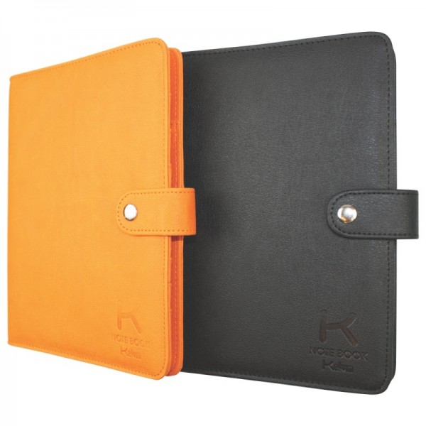 Sổ kế hoạch giả da kẹp còng Kelvin Planner A5 200 trang 70/76; MS: 662