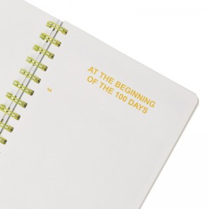 Sổ kế hoạch học tập lò xo kép Study Planner A5 160 trang 120/76; MS: 946