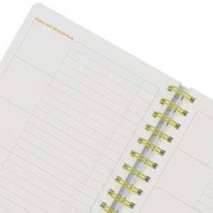 Sổ kế hoạch học tập lò xo kép Study Planner A5 160 trang 120/76; MS: 946