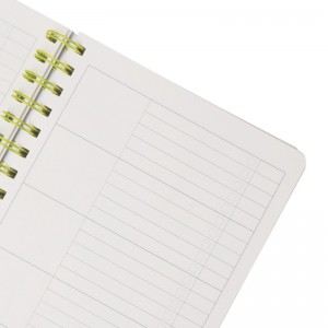 Sổ kế hoạch học tập lò xo kép Study Planner A5 160 trang 120/76; MS: 946