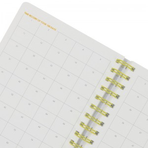 Sổ kế hoạch học tập lò xo kép Study Planner A5 160 trang 120/76; MS: 946