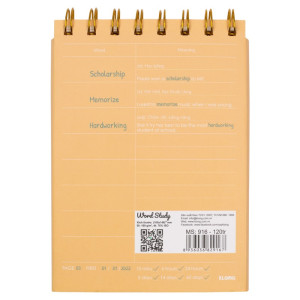 Sổ học từ vựng Word Study A6 120 trang 100/76; MS: 916