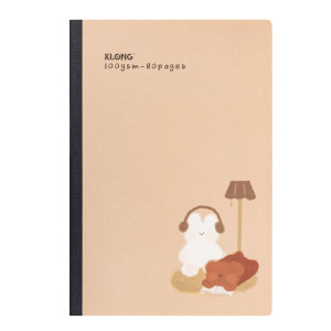 Vở kẻ ngang may dán gáy InviDot Line My Pet Life B5 80 trang 100/76; MS: 224