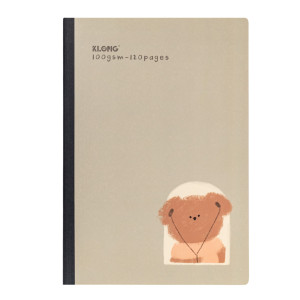 Vở kẻ ngang may dán gáy InviDot Line My Pet Life B5 120 trang 100/76; MS: 225