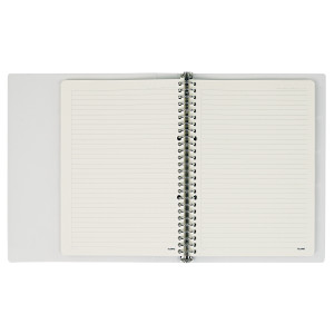 Sổ kẻ ngang nét đứt kẹp còng sắt B5 100 tờ 100/76; MS: 531