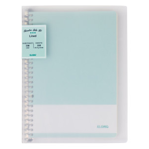 Sổ kẻ ngang nét đứt kẹp còng sắt B5 100 tờ 100/76; MS: 531