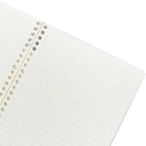 Sổ Lite Binder Dash Line bìa PP còng nhựa 2 đầu B5 120 trang 100/76; MS: 807