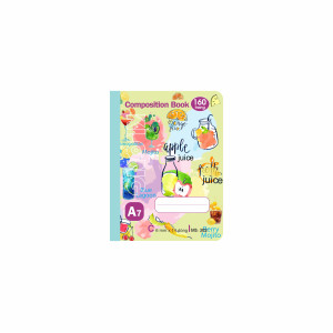 Sổ kẻ ngang may dán gáy Composition Book A7 160 trang 58/92; MS 302