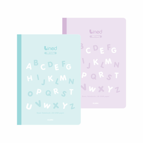 Vở kẻ ngang Lined B5 200 trang 58/92; MS: 817