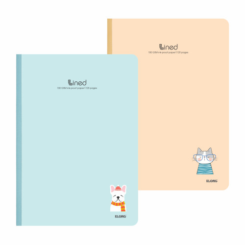 Sổ kẻ ngang may dán gáy A4 120 trang 100/76; MS: 847