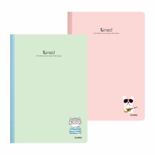 Sổ kẻ ngang may dán gáy A4 200 trang 100/76; MS: 848