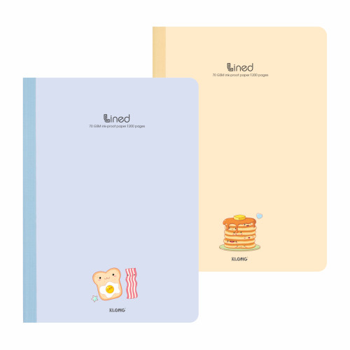 Sổ kẻ ngang may dán gáy A4 200 trang 70/76; MS: 850