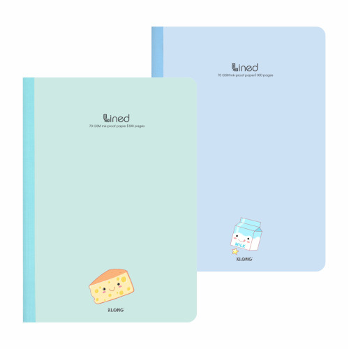 Sổ kẻ ngang may dán gáy A4 300 trang 70/76; MS: 851