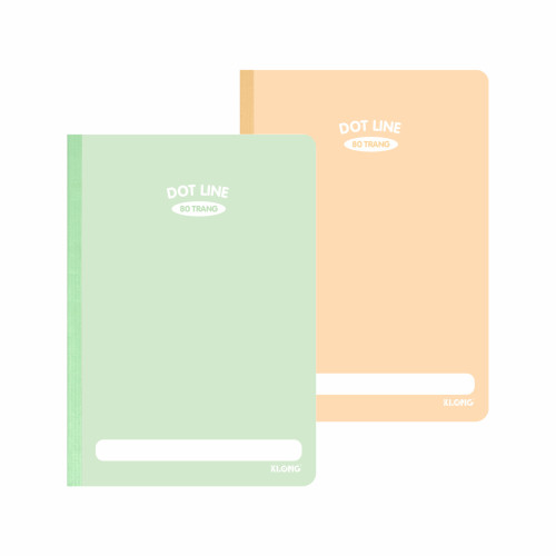 Vở kẻ ngang chấm may dán gáy B5 80 trang 70/92; MS: 870