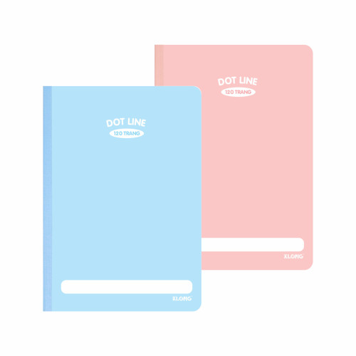 Vở kẻ ngang chấm may dán gáy B5 120 trang 70/92; MS: 871