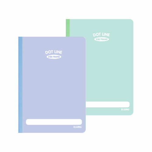 Vở kẻ ngang chấm may dán gáy B5 200 trang 70/92; MS: 872